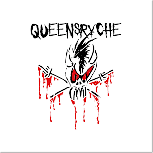 headbang queensryche Posters and Art